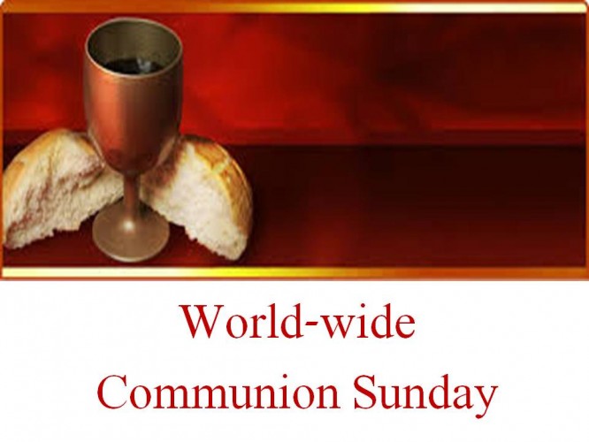 WorldWide Communion Sunday Worship — Windsor Park United Church