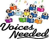 voices needed