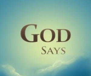 god-says