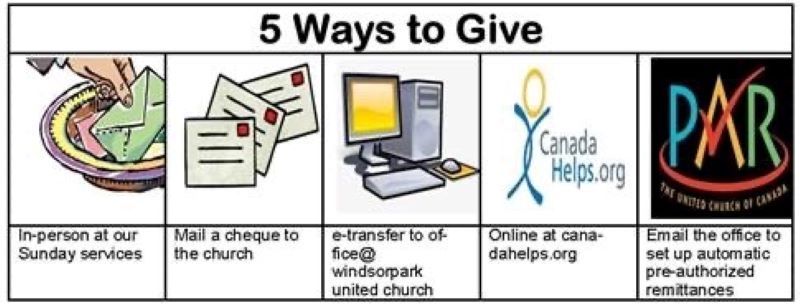 5 ways to give